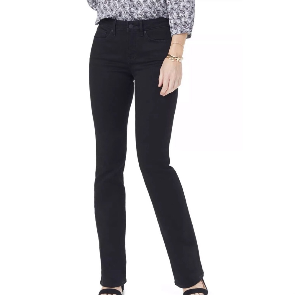 NYDJ Women’s Barbara Bootcut Jeans MSRP $120 Black